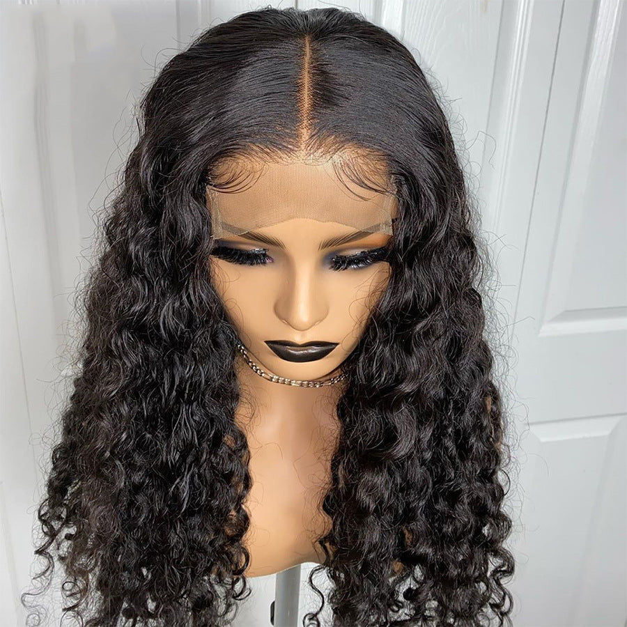 Black Burmese Human Hair Wig (8 different inch lengths)