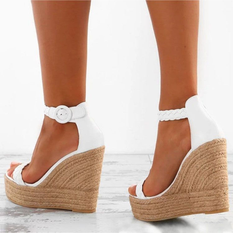 Ankle Strap Sandal Wedges