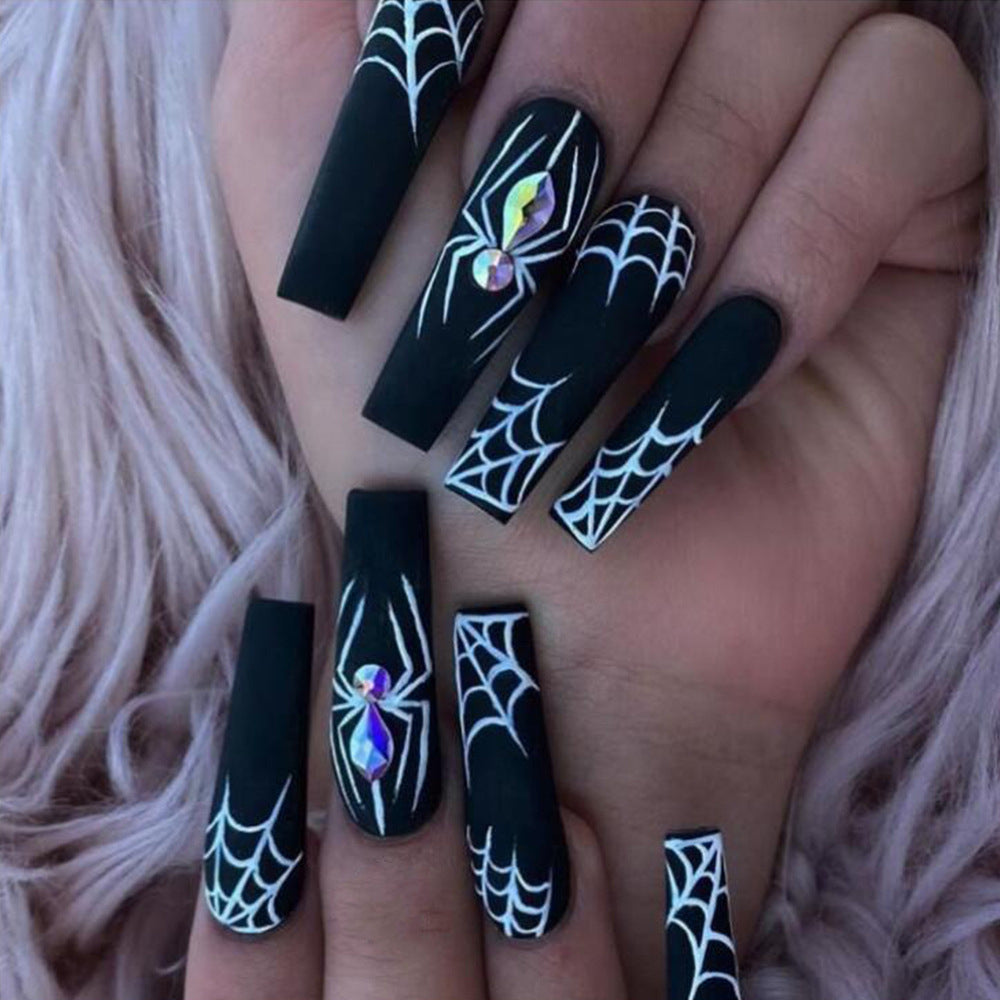 Jem Spider Mid-length Press On Nails