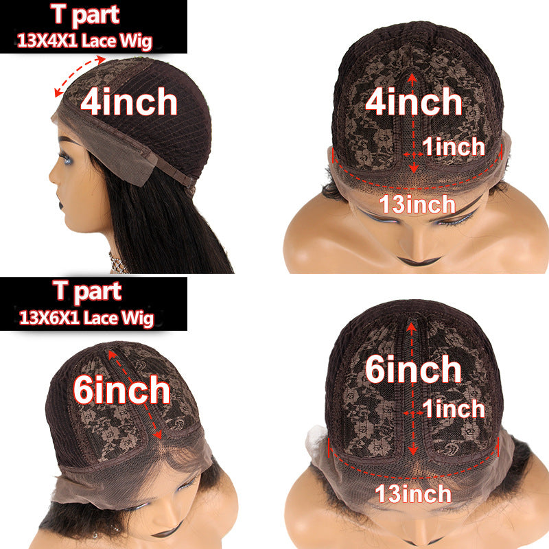 Black Burmese Human Hair Wig (8 different inch lengths)