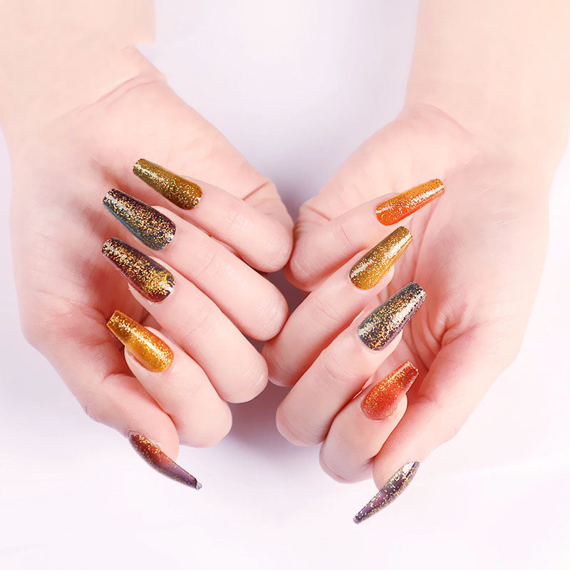 Long Handmade Press On Nails (46 Styles)