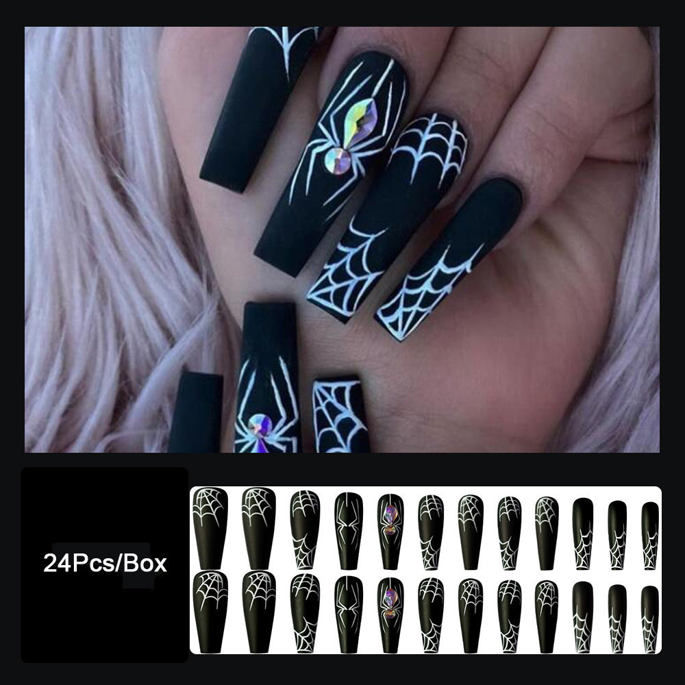 Jem Spider Mid-length Press On Nails