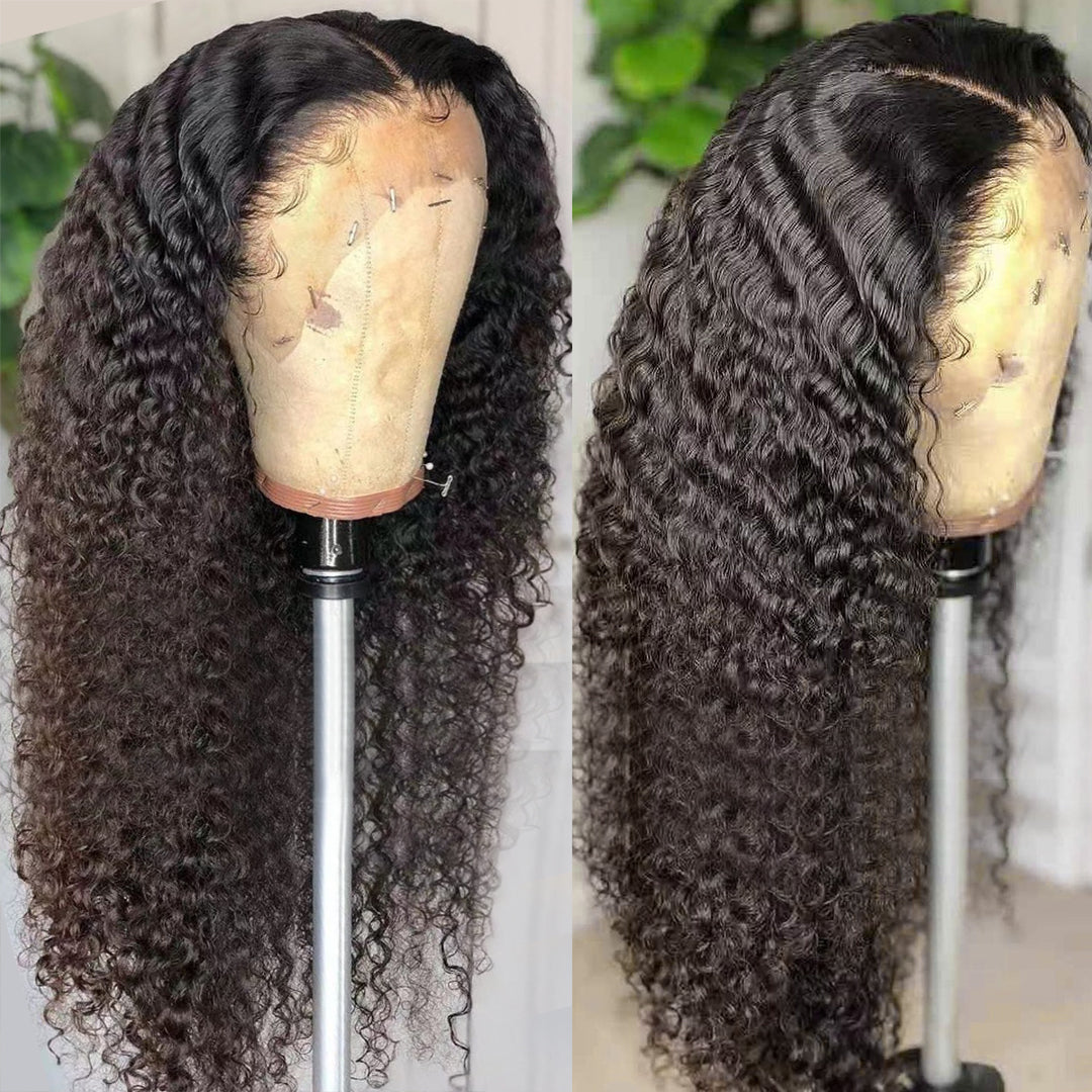 Deep Wave Lace Human Hair Wig (7 different inch lengths)