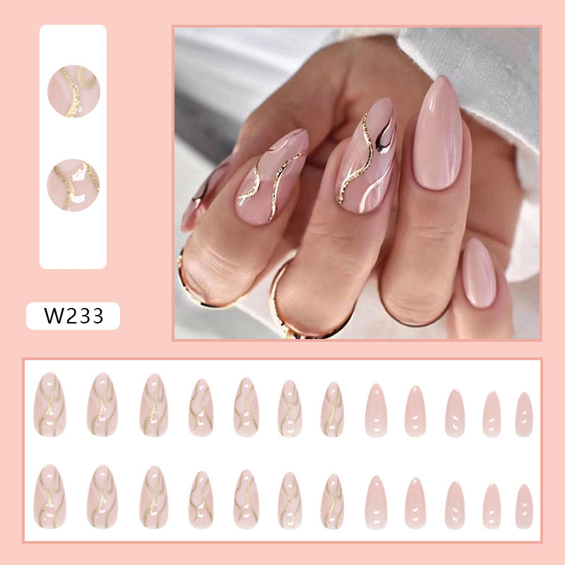 Handmade Short Stiletto Press On Nails (4 styles)