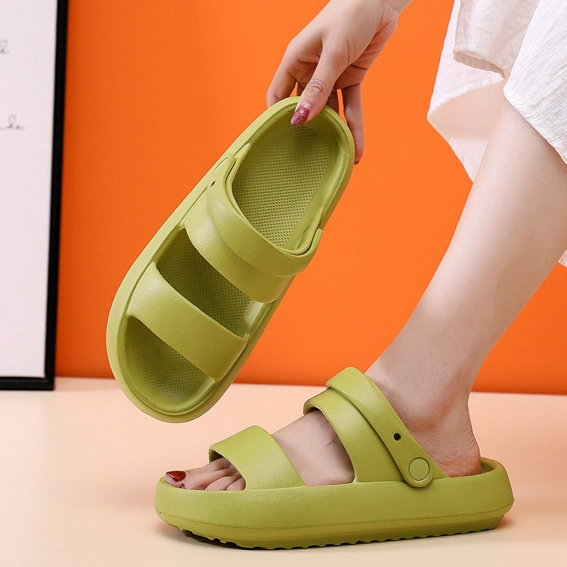 Adjustable Rubber Strapped Sandals (5 colors)