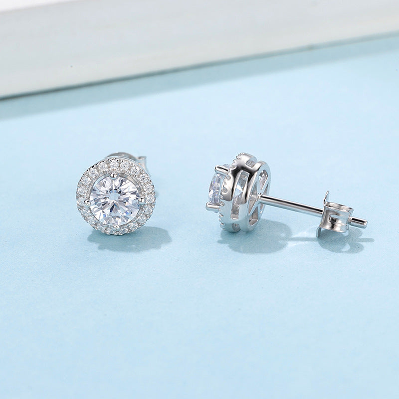 Halo Stud Earrings