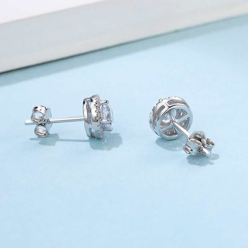 Halo Stud Earrings