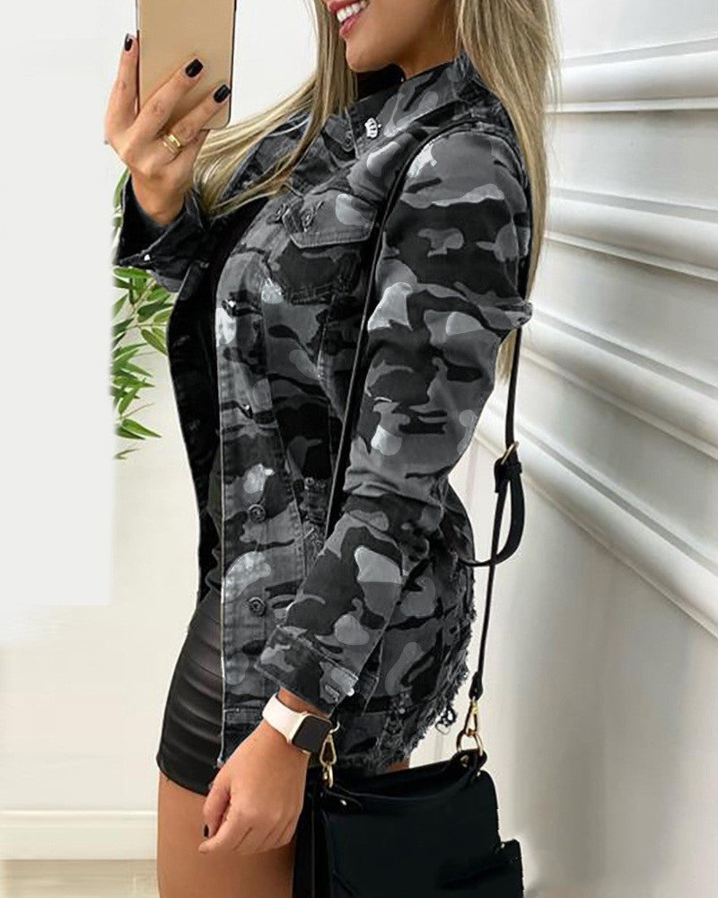 Casual Camo Jacket (2 colors)