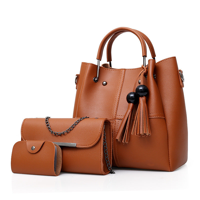 Three Piece Messenger Handbag (6 colors)