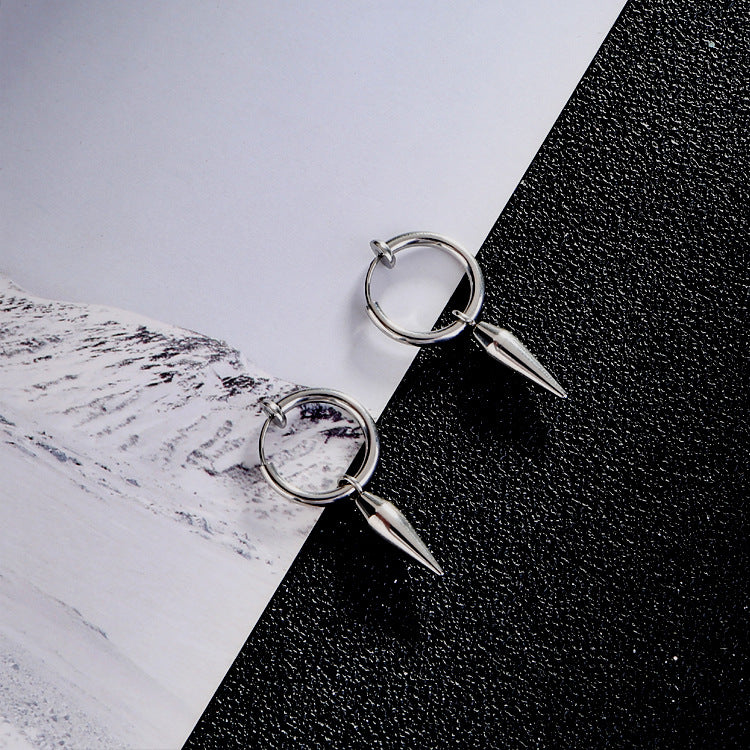 Bullet Head Hoop Earrings (2 styles)