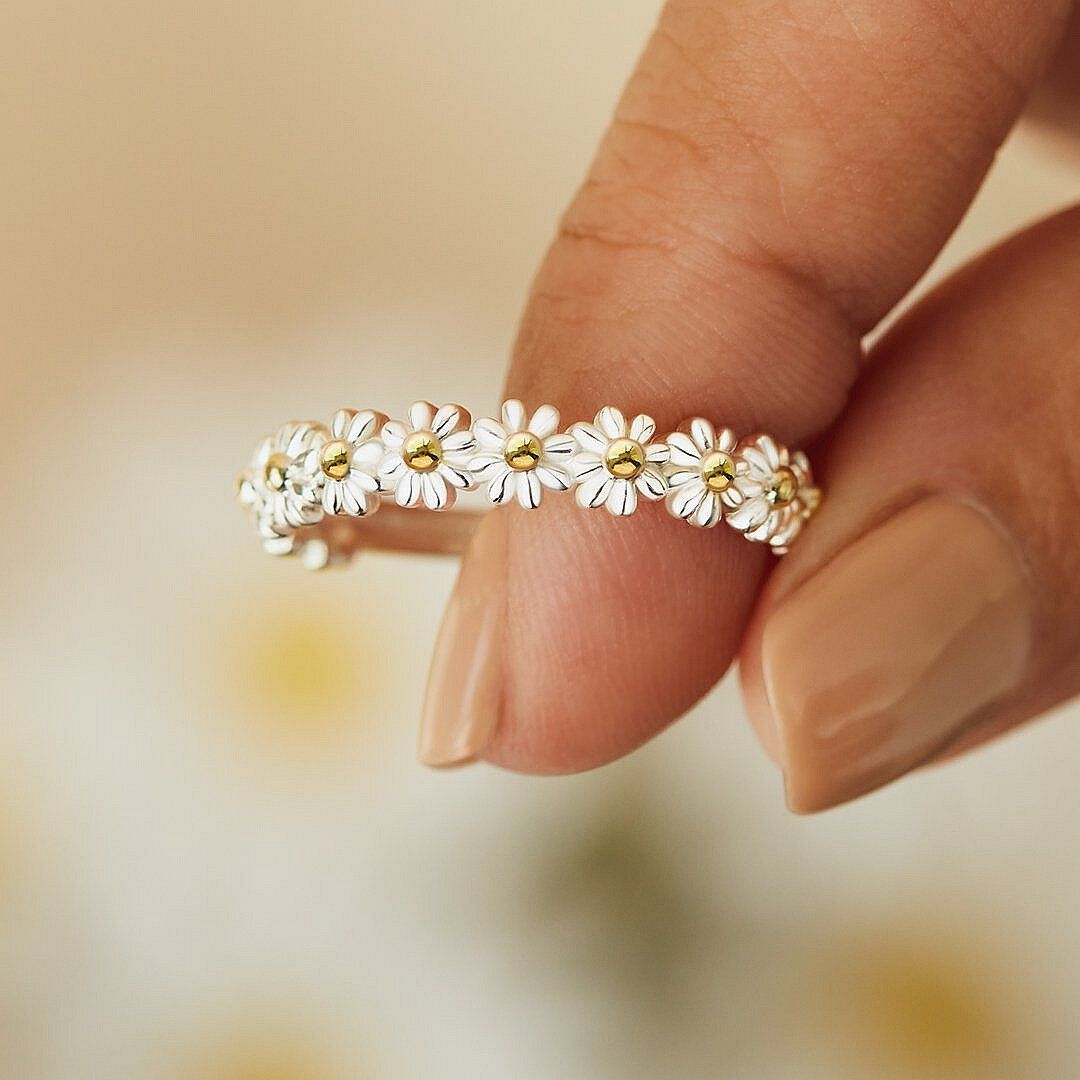 Adjustable Daisy Ring (5 other styles and colors)