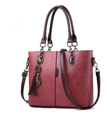 Luxury Charmed Leather Shoulder Bag (7 colors)