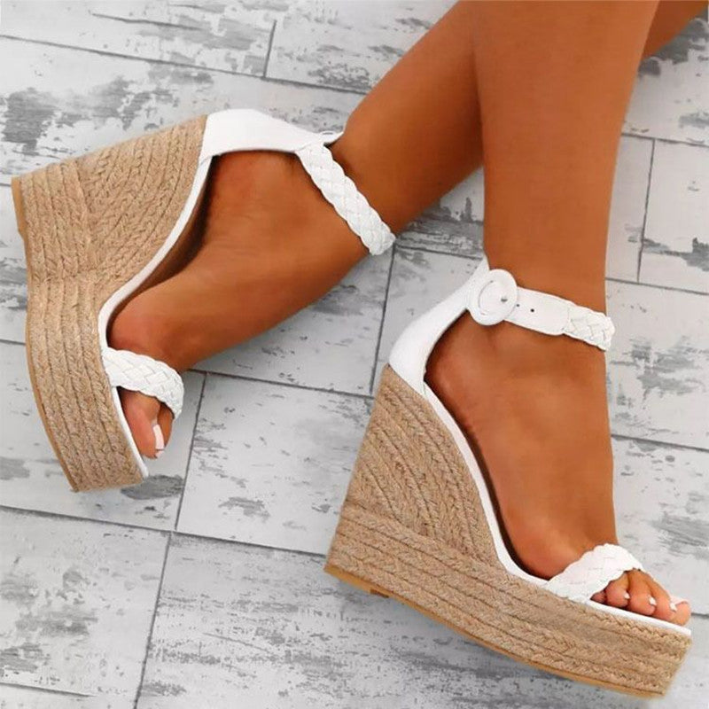 Ankle Strap Sandal Wedges