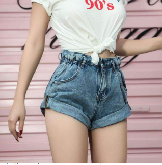 High Waist Retro Shorts (5 colors)