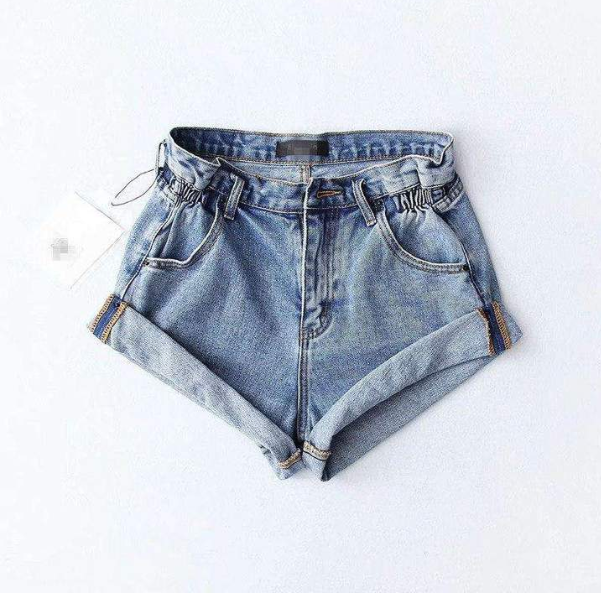 High Waist Retro Shorts (5 colors)