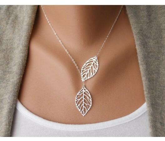 Leaf Necklace (2 colors)