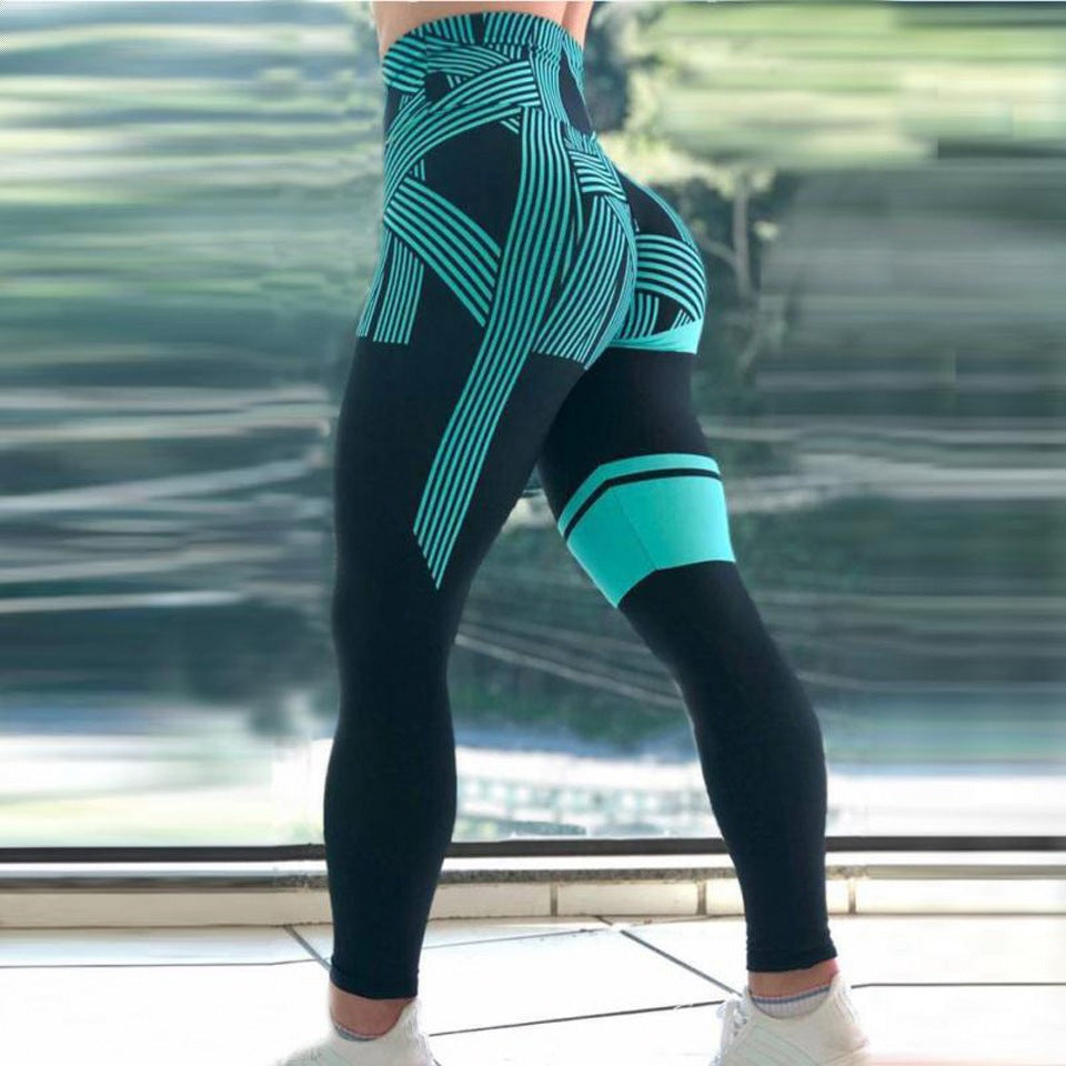 Tribal High Waist Fitness Leggings (2 colors)