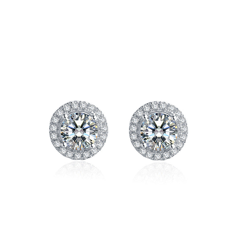 Halo Stud Earrings