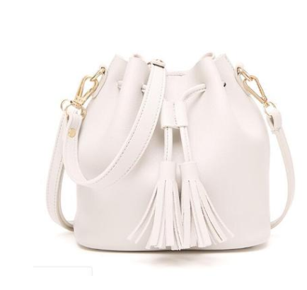 Vintage Tassel Drawstring Shoulder Bag (5 colors)