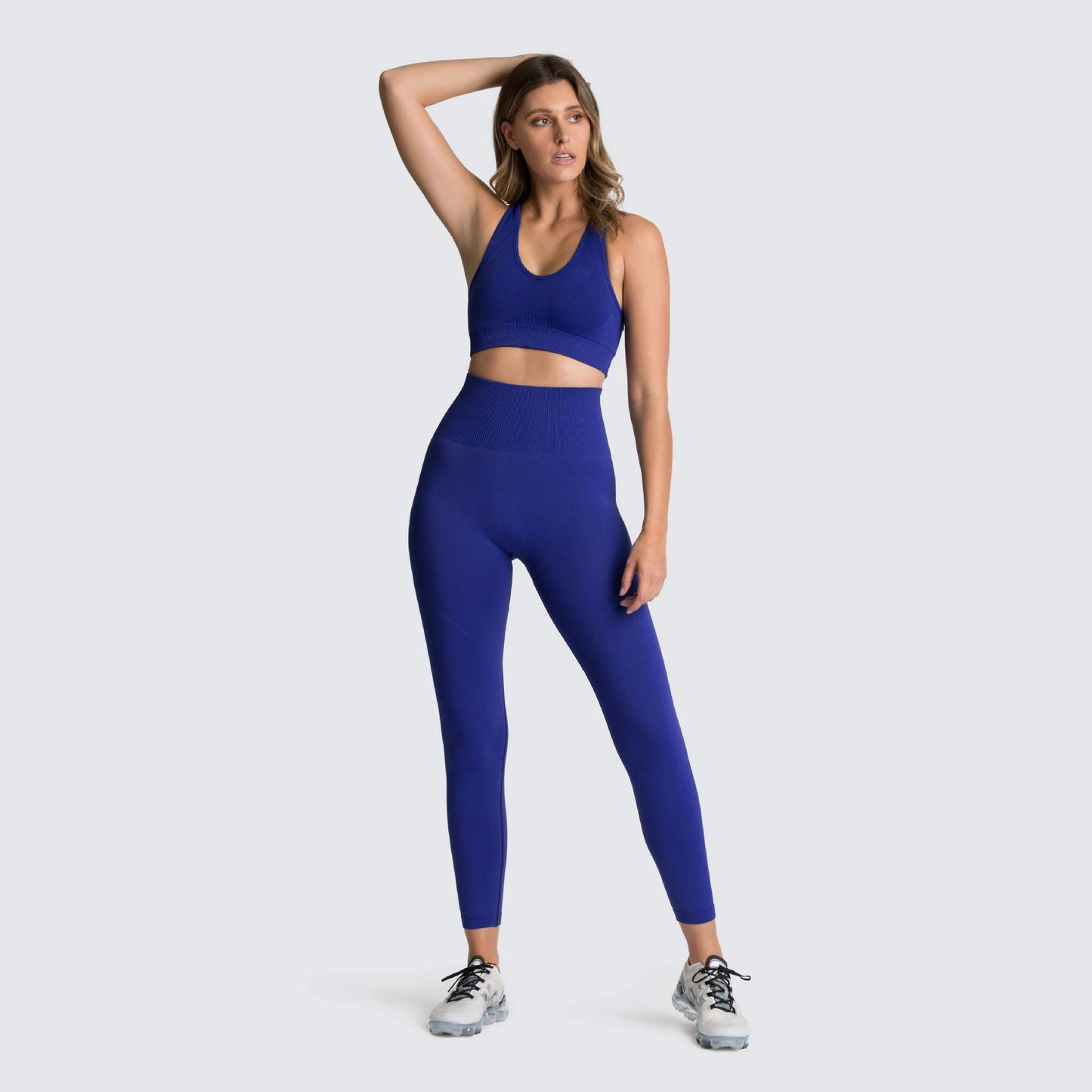 Nylon Seamless Gym Set Sportswear (12 colors)