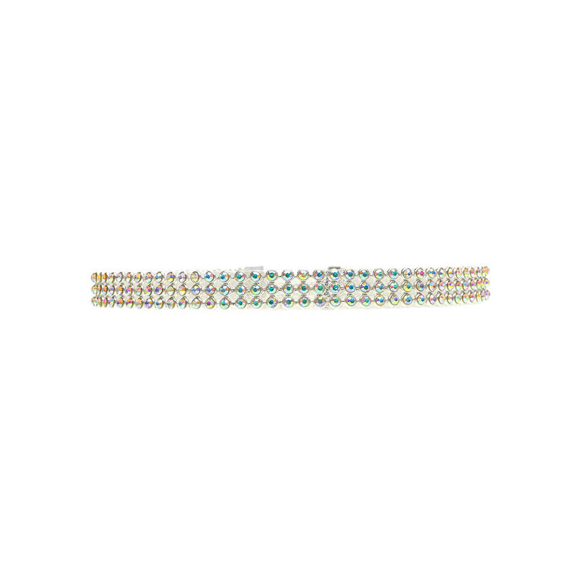 Crystal Rhinestone Choker Necklace (2 colors and 4 sizes)