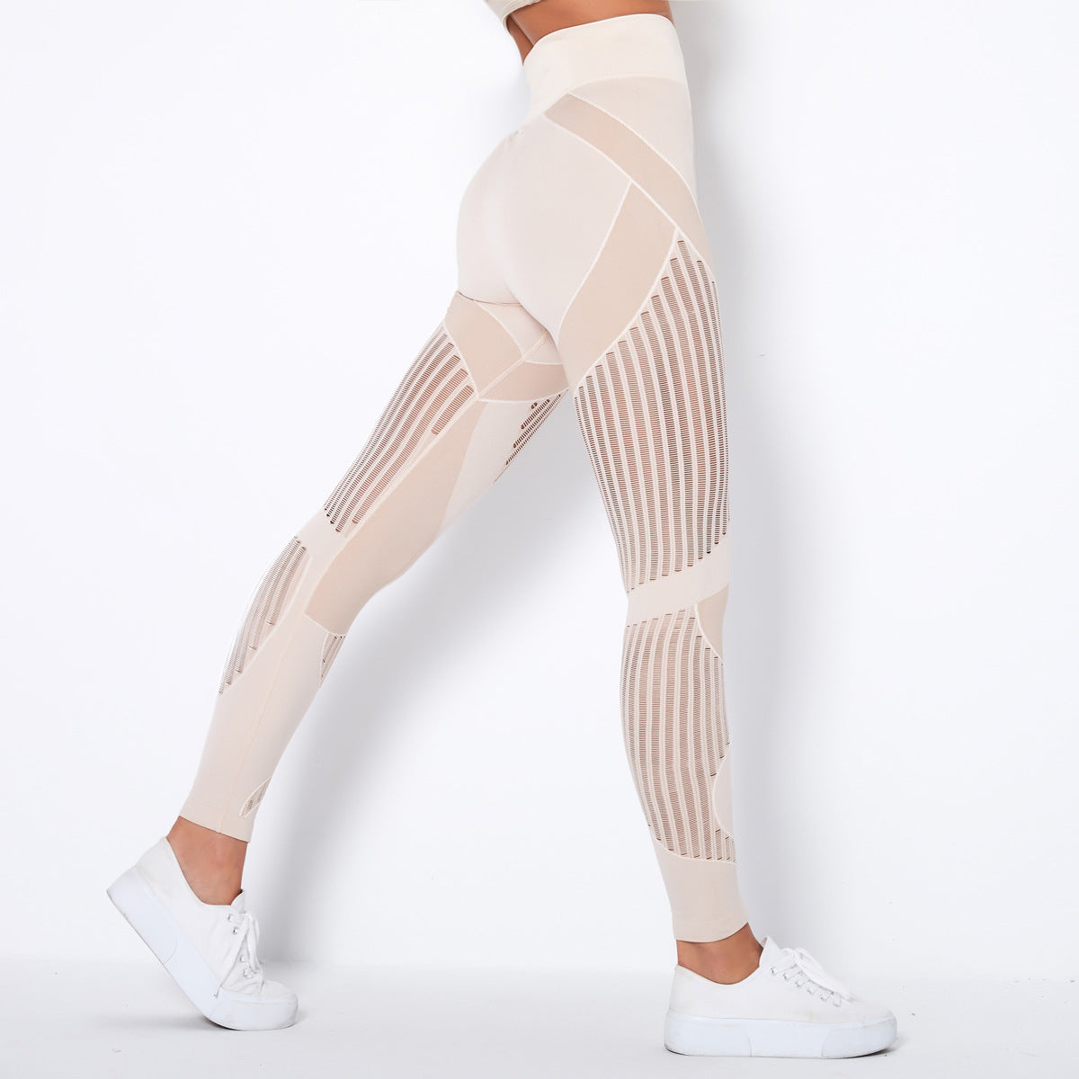 High Waist Breathable Fitness Leggings (6 colors)