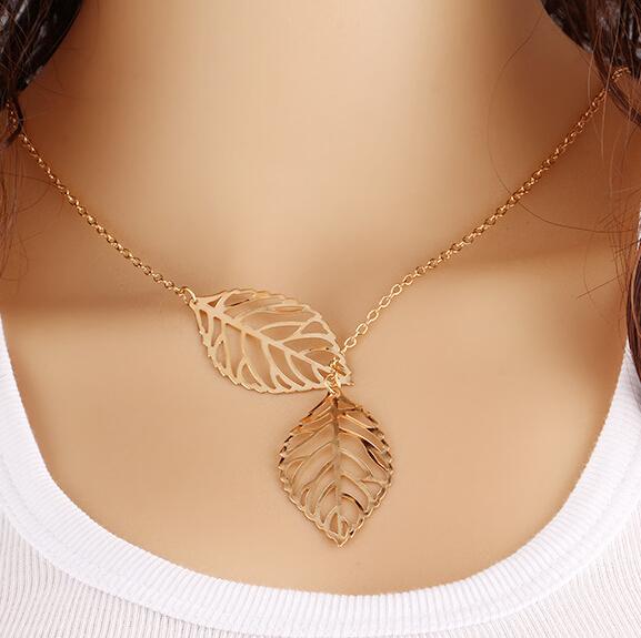 Leaf Necklace (2 colors)