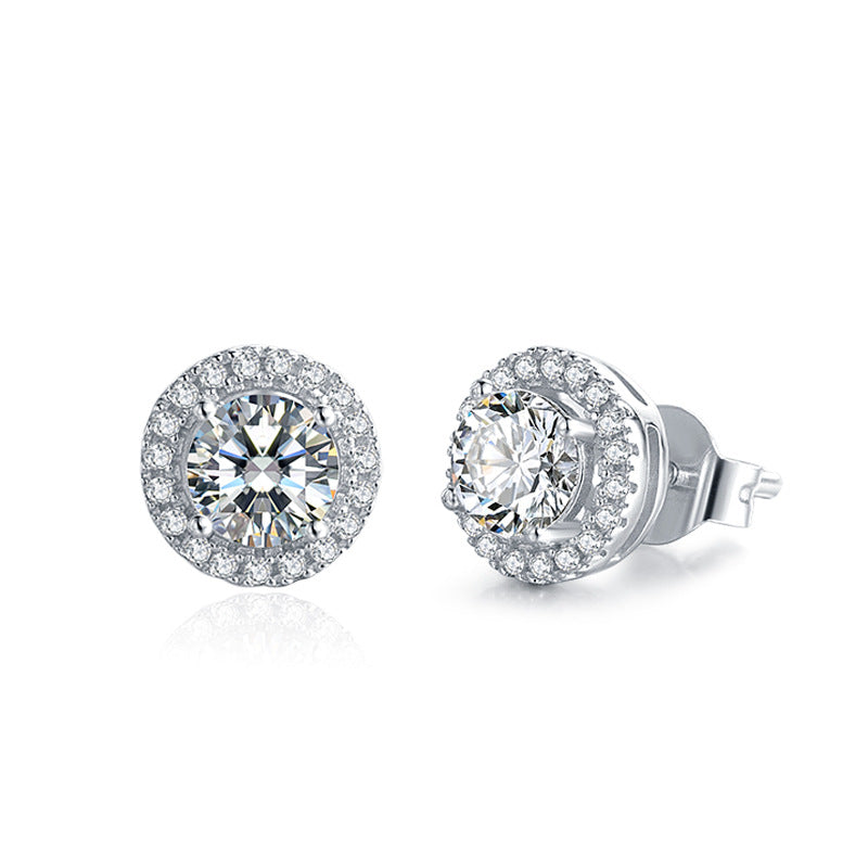 Halo Stud Earrings