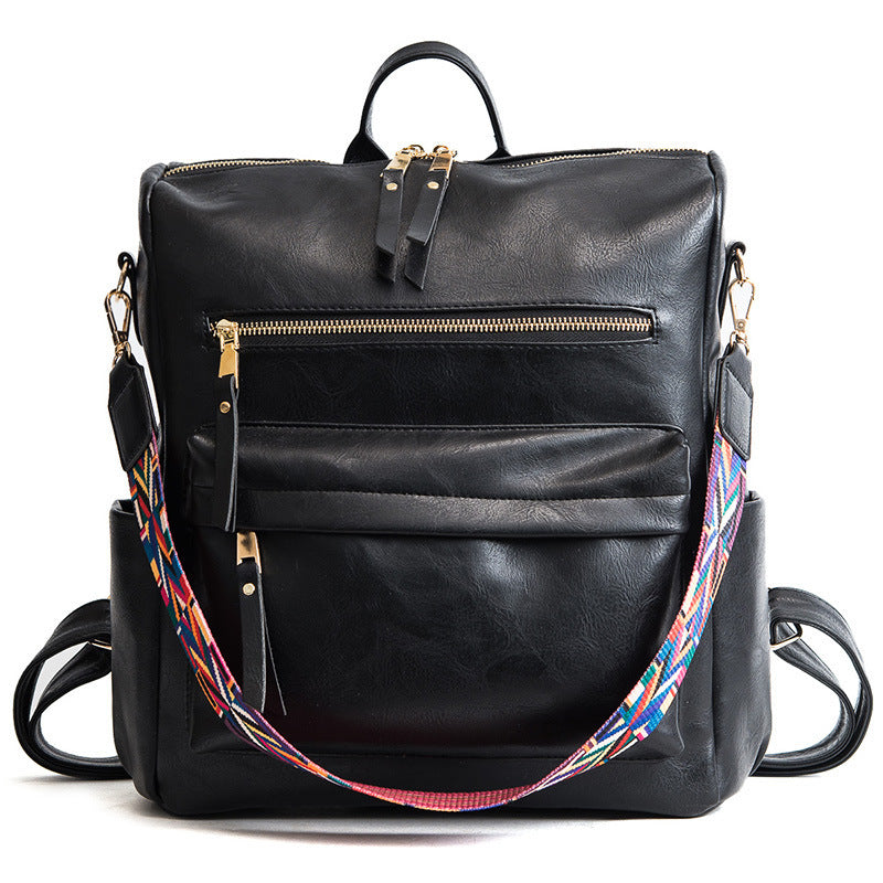 Large Vintage Soft Leather Backpack (13 colors)