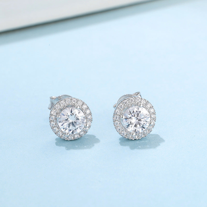 Halo Stud Earrings