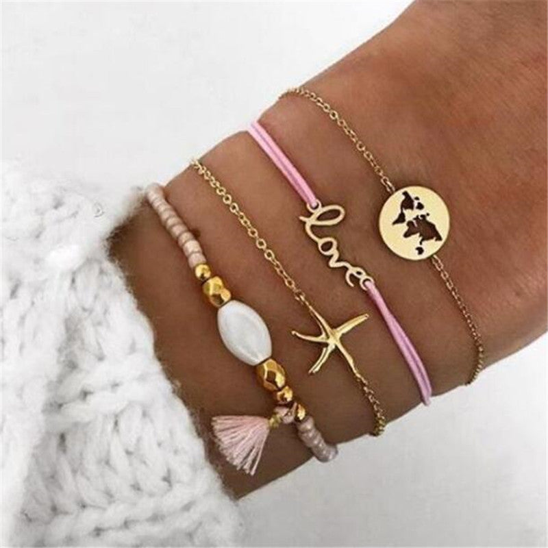 Bohemian Chic Bracelet/Anklet Set (29 styles)