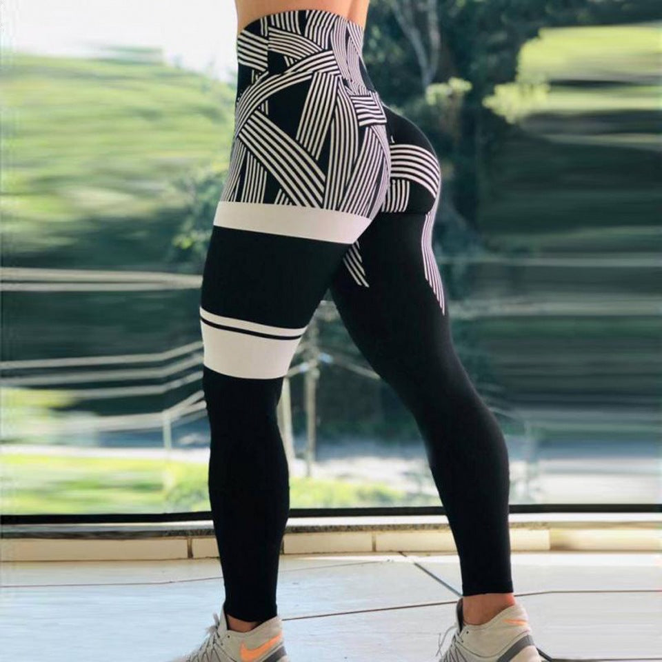 Tribal High Waist Fitness Leggings (2 colors)