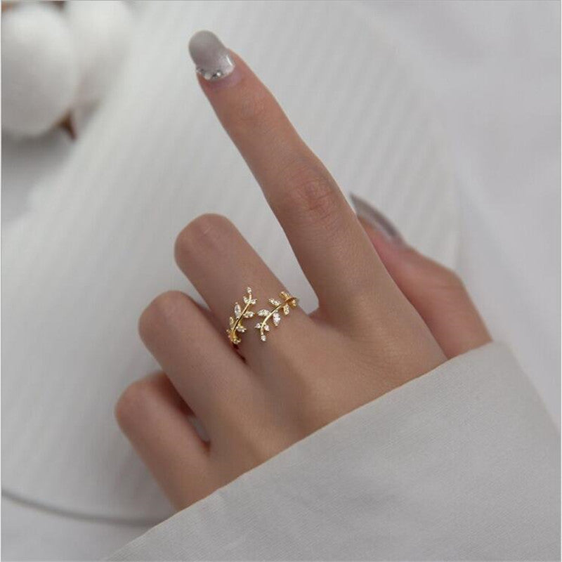 Adjustable Open Branch Ring (2 colors)