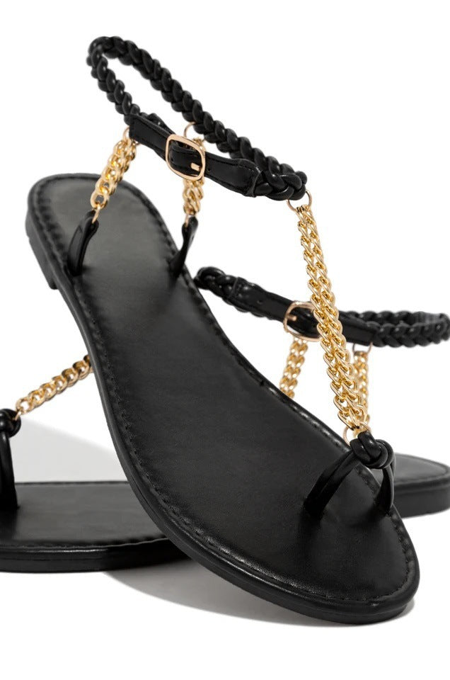 Chain Beach Sandals (4 colors)