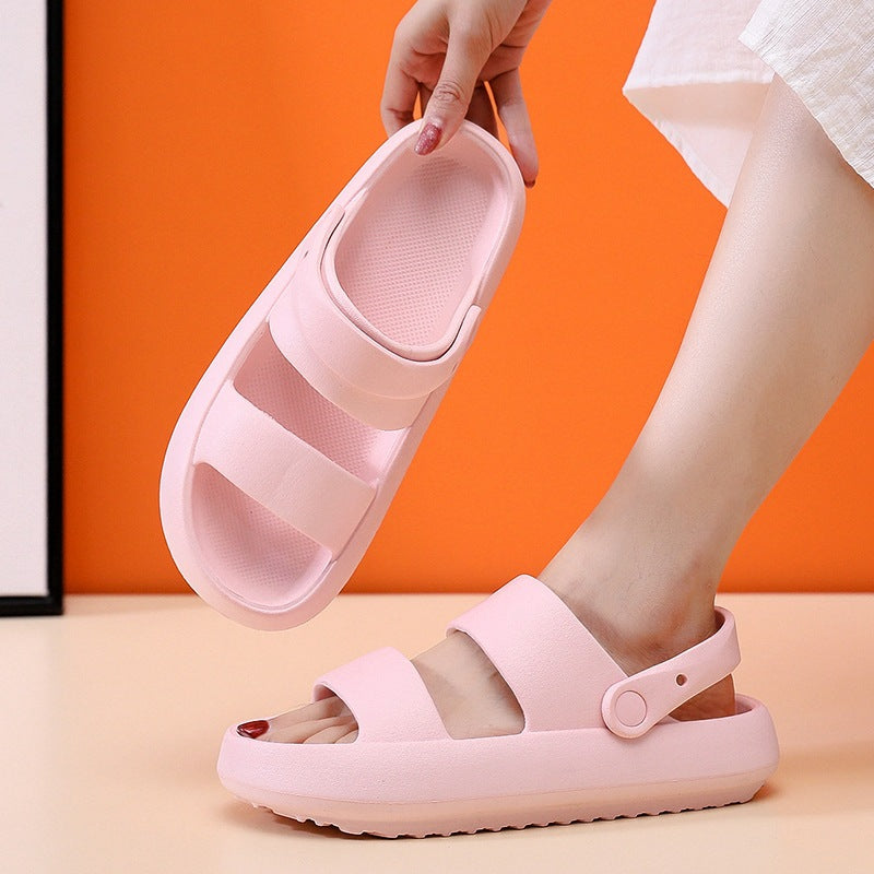 Adjustable Rubber Strapped Sandals (5 colors)