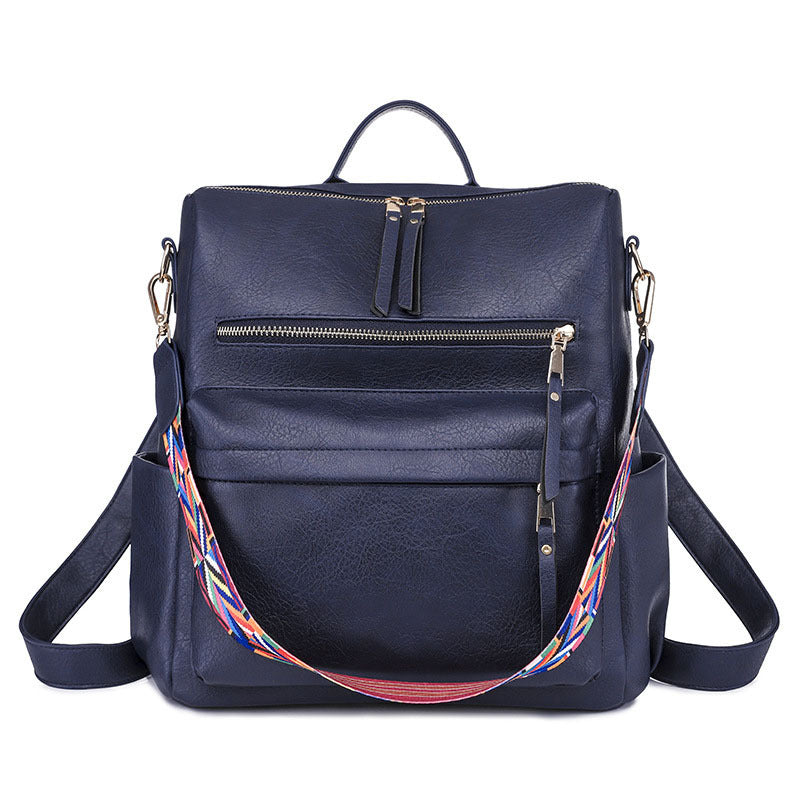 Large Vintage Soft Leather Backpack (13 colors)