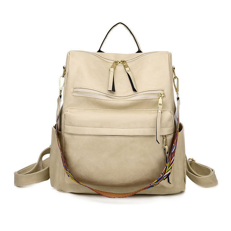 Large Vintage Soft Leather Backpack (13 colors)